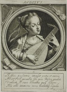 Gehör, Platte zwei aus Die fünf Sinne von Jacob van der Heyden