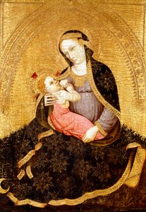 Die Madonna der Demut von Jacobello del Fiore