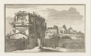 Konstantinsbogen in Rom von Jacobus Baptist