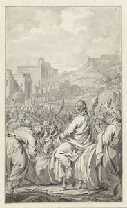 Einzug in Jerusalem von Jacobus Buys