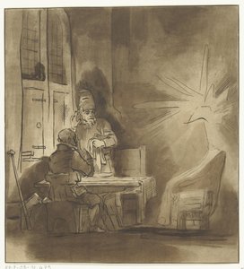 Das Mahl in Emmaus von Jacobus Buys