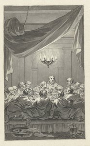 Das Heilige Abendmahl von Jacobus Buys