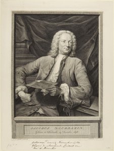 Jacob Houbraken von Jacobus Houbraken