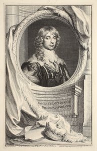 Porträt von James Stuart, Duke of Richmond und Lennox, Illustration aus 