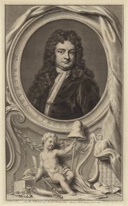 Sir Richard Steele, irischer Schriftsteller, Dramatiker und Politiker und Mitbegründer des Tatler-Magazins (Stich)