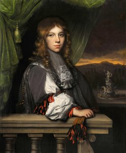 Porträt von Mattheus van den Broucke von Jacobus Levecq
