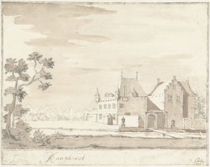 Das Schloss Raaphorst bei Wassenaar von Jacobus Stellingwerff