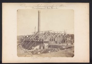 Oberdampfwerk Prins Alexander / Kralingscheveer den 18. Oktober 1867