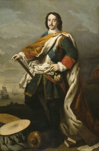 Peter I. der Große, Zar von Russland (1672-1725) von Jacopo Amigoni
