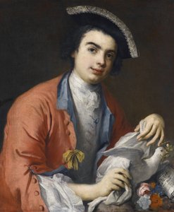 Porträt von Carlo Broschi, bekannt als Farinelli