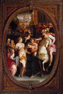 Die Familie des Darius vor Alexander dem Großen von Jacopo Coppi