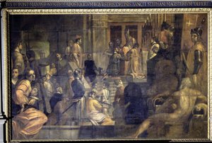 Cosimo I. de Medici gründet den Orden des Heiligen Stephan von Jacopo Ligozzi