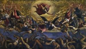 Der Sturz der rebellischen Engel, ca. 1615-1620