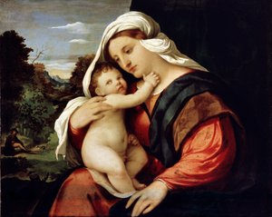 Jungfrau und Kind, 1515-1516