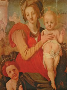 Madonna und Kind mit dem kleinen Johannes dem Täufer
