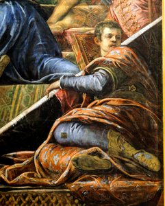 Doge Niccolo da Ponte erhält einen Olivenzweig von Venedig (Detail)