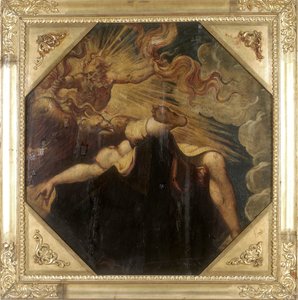 Semele verbrannt durch Jupiter