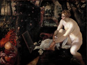 Susanna und die Ältesten oder „Susanna im Bade“ von Jacopo Robusti Tintoretto