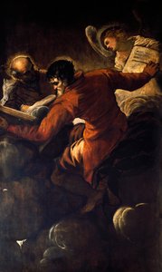 Die Evangelisten Lukas und Matthäus von Jacopo Robusti Tintoretto