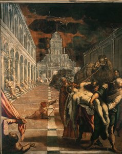 Der Diebstahl des Körpers von Sankt Markus von Jacopo Robusti Tintoretto