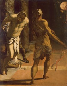 Die Geißelung Christi, 1570er Jahre von Jacopo Tintoretto