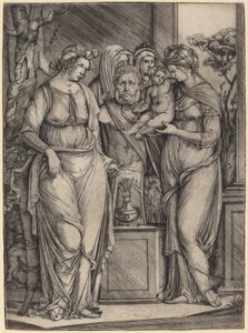 Großes Opfer an Priapus