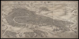 Ansicht von Venedig von Jacopo de Barbari