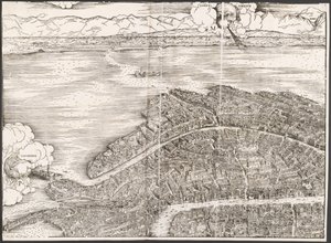 Ansicht von Venedig [oben links], 1500 von Jacopo de Barbari