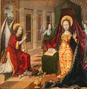 Die Verkündigung von Jacquelin de Montluçon