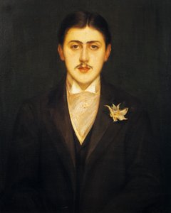 Porträt von Marcel Proust von Jacques Emile Blanche