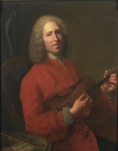 Porträt des Komponisten Jean-Philippe Rameau 1683-1764, 1728 von Jacques Andre Joseph Camelot Aved