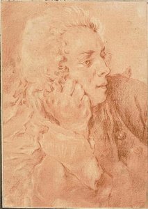 Halbporträt von François Boucher