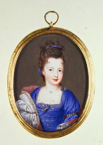 Miniatur von Prinzessin Louise Stuart, um 1700
