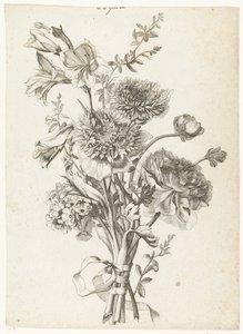 Blumenstrauß aus Anemonen von Jacques Bailly (I)