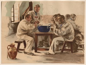 La Soupe à la Chambrée, 1899