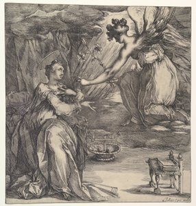 Die Verkündigung von Jacques Bellange