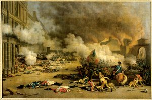 Eroberung der Tuilerien: Angriff auf den Palais des Tuileries am 10. August