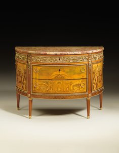 Louis XVI Kommode, ca. 1770-75 von Jacques Birckle