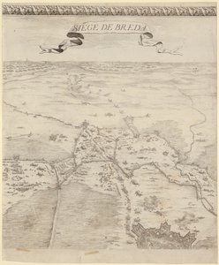 Ausschnitt aus „Die Schlacht von Breda“ von Jacques Callot