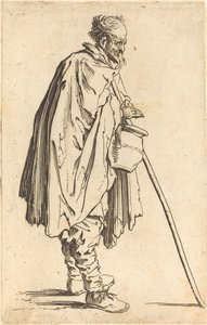 Bettler mit Topf von Jacques Callot