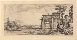 Bethlehemitischer Kindermord [1. Platte] von Jacques Callot