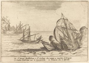 Entern des Petaccio von Jacques Callot