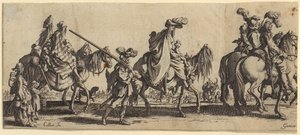 Bohemiens unterwegs von Jacques Callot