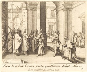 Cäsars Münze von Jacques Callot