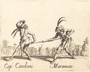 Kapitän Cardoni und Maramao von Jacques Callot