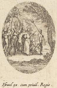 Christus trägt das Kreuz von Jacques Callot