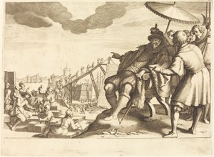 Bau und Befestigung des Hafens von Livorno