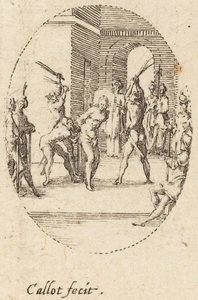 Krönung mit Dornen von Jacques Callot