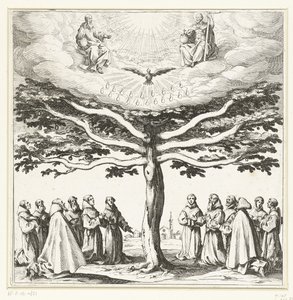 Der Baum des heiligen Franziskus von Jacques Callot