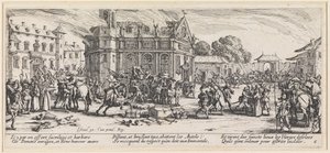 Der Raub der Kirchenschätze von Jacques Callot